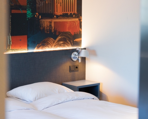 Triple Kamer - Inntel Hotels Rotterdam Centre - bed detail